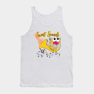 French Horn Tank Top